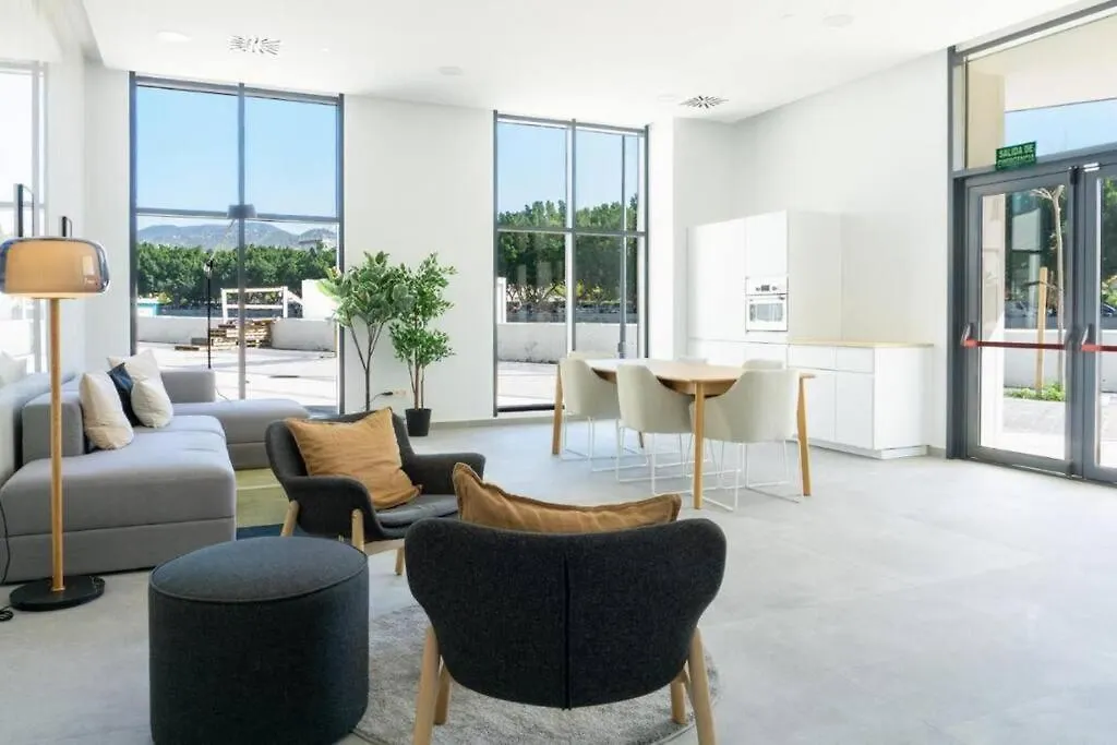 Appartement Malaga Skyline Suite With Pool - Floor 26 - Free Parking